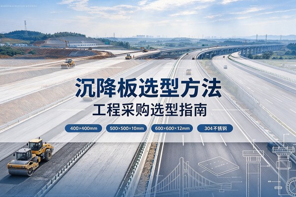 延平沉降板选择方法