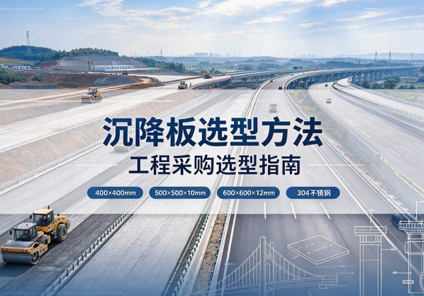 延平沉降板选择方法