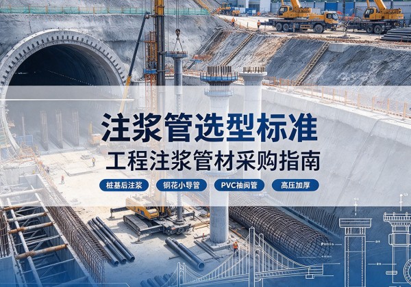 延平注浆管选型标准